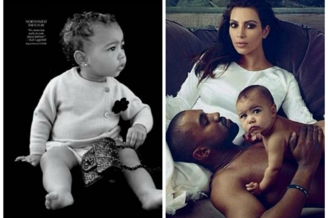 Córka Kim Kardashian została modelką