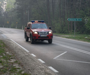 Roztoczański Park Narodowy zamknięty! Puszcza Solska w ogniu