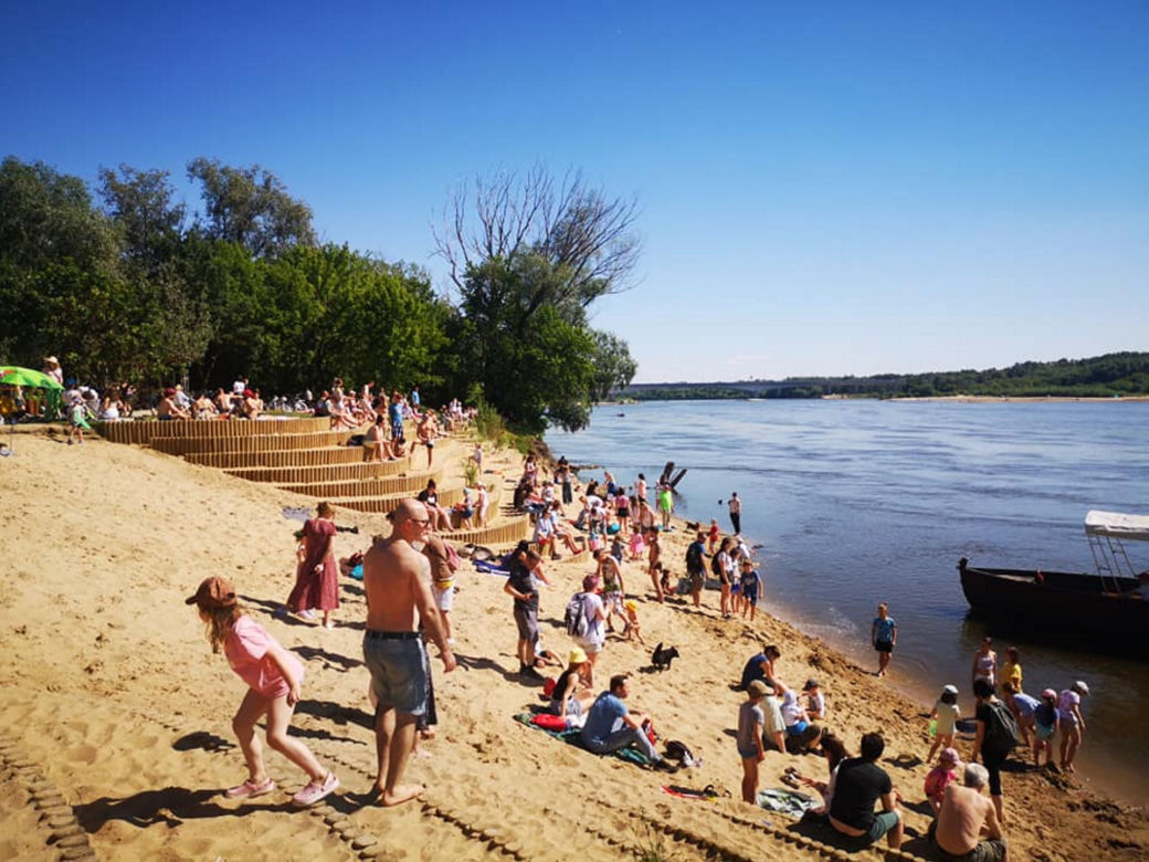 Plaża Romantyczna, Wawer