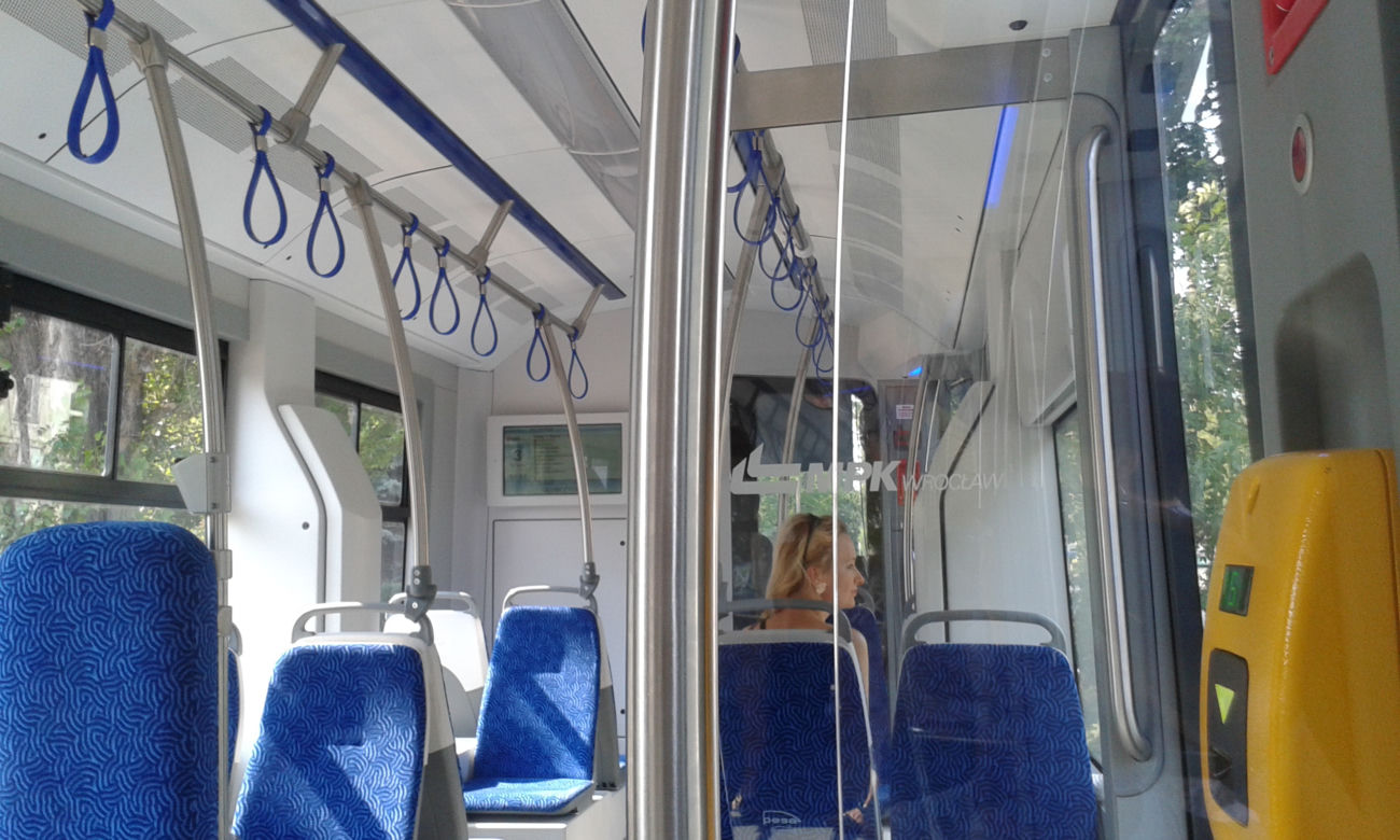 Nowe tramwaje już na torowiskach