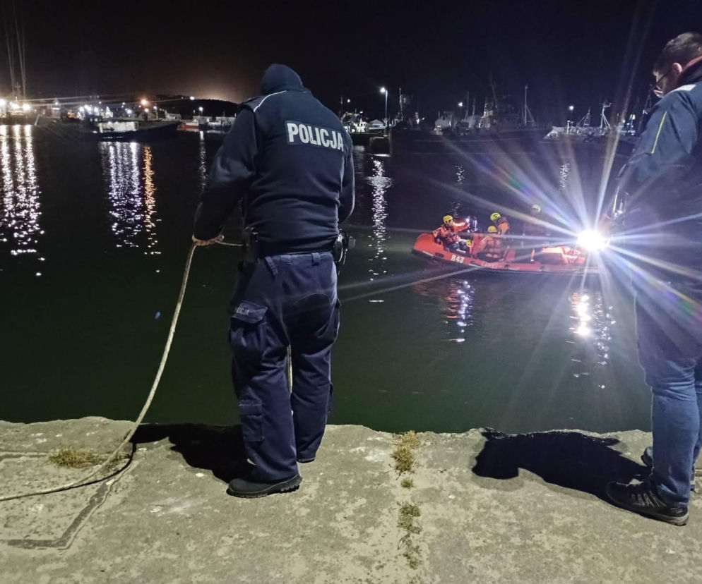 Zwłoki 42-latka wyłowione z wody we Władysławowie. Zaginął ponad miesiąc temu