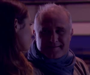 Pierwsza miłość. Kinga (Aleksandra Zienkiewicz), jogin Przemek (Przemysław Bluszcz)