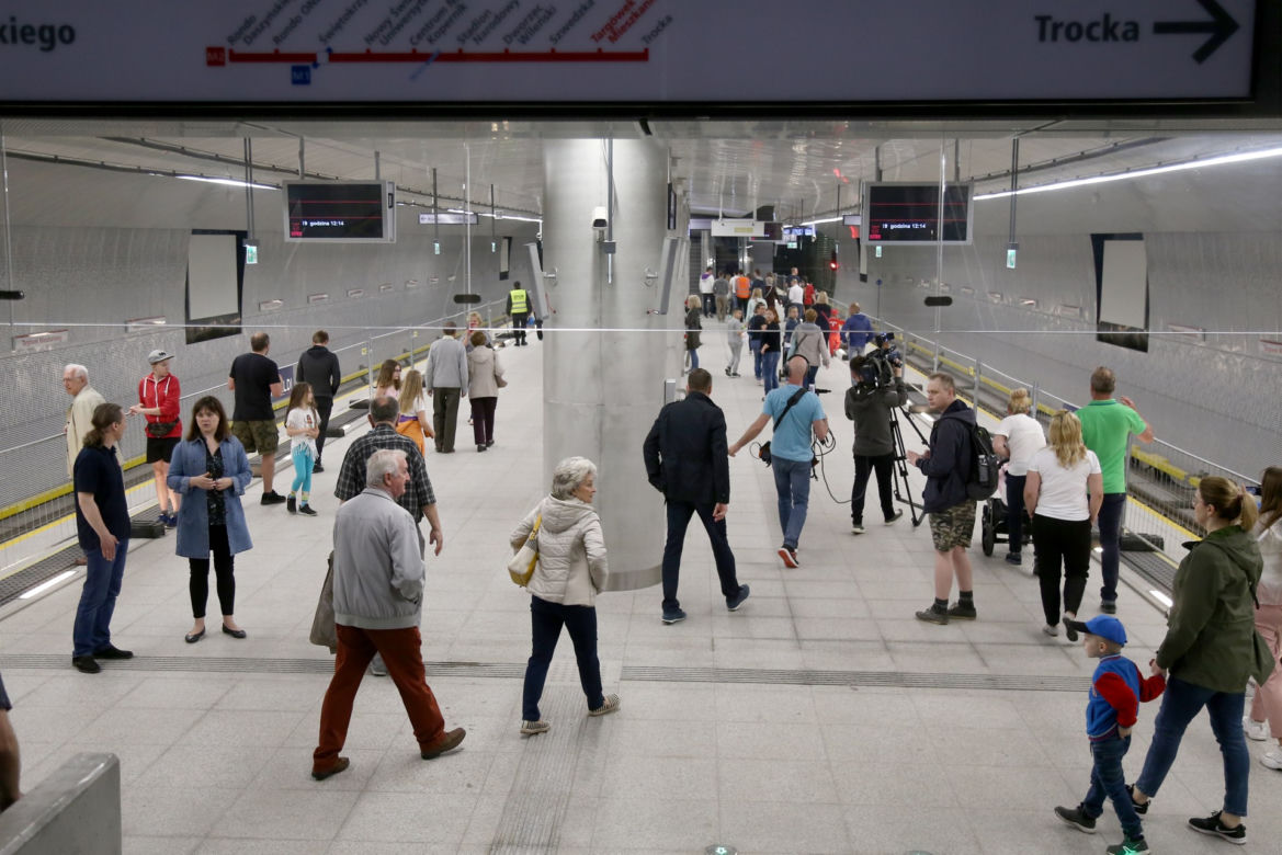 Pociągi metra dojechały na Targówek