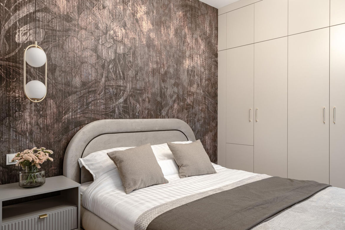 Mieszkanie w stylach glamour i loft