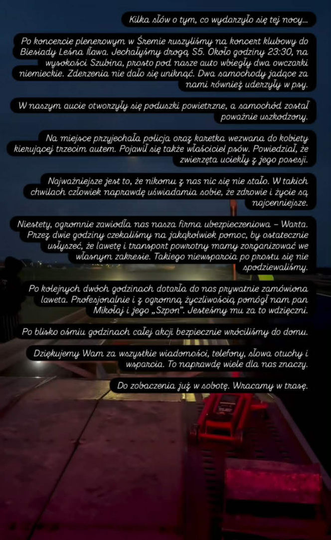 Gwiazda disco polo miała wypadek! Elwira Mejk zrelacjonowała przebieg wydarzeń