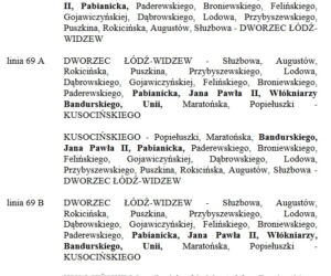 4. Zmiany w komunikacji miejskiej na czas Maratonu DOZ - 17 kwietnia