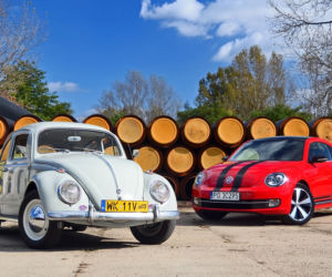 Volkswagen Beetle 2014 r. vs. Volkswagen Garbus 1960 r.