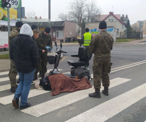  Siedleccy żołnierze uratowali panią Marię
