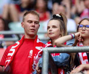 Polska - Ukraina. Tłumy kibiców na trybunach. Znajdź się na zdjęciu!