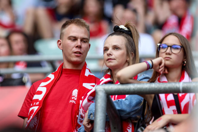 Polska - Ukraina. Tłumy kibiców na trybunach. Znajdź się na zdjęciu!