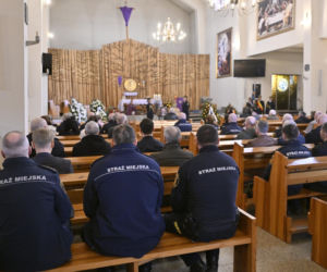 Pogrzeb strażnika miejskiego z Warszawy. Krzysztof zmarł na służbie