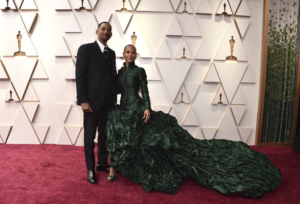 Oscary 2022. Will Smith i Jada Pinkett Smith 