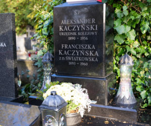 Tak wygląda grób Rajmunda Kaczyńskiego