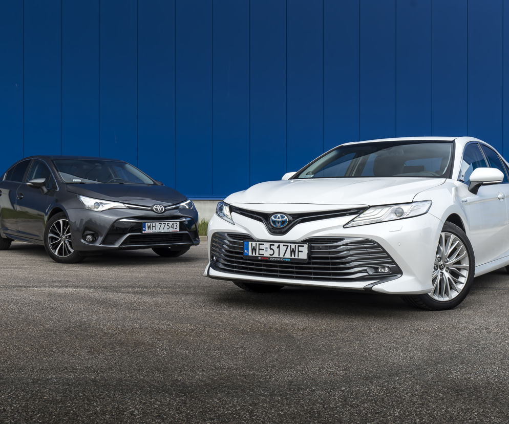 Toyota Avensis 2.0 Valvematic 152 KM 6MT Premium & Toyota Camry 2.5 Hybrid 218 KM e-CVT Executive + VIP