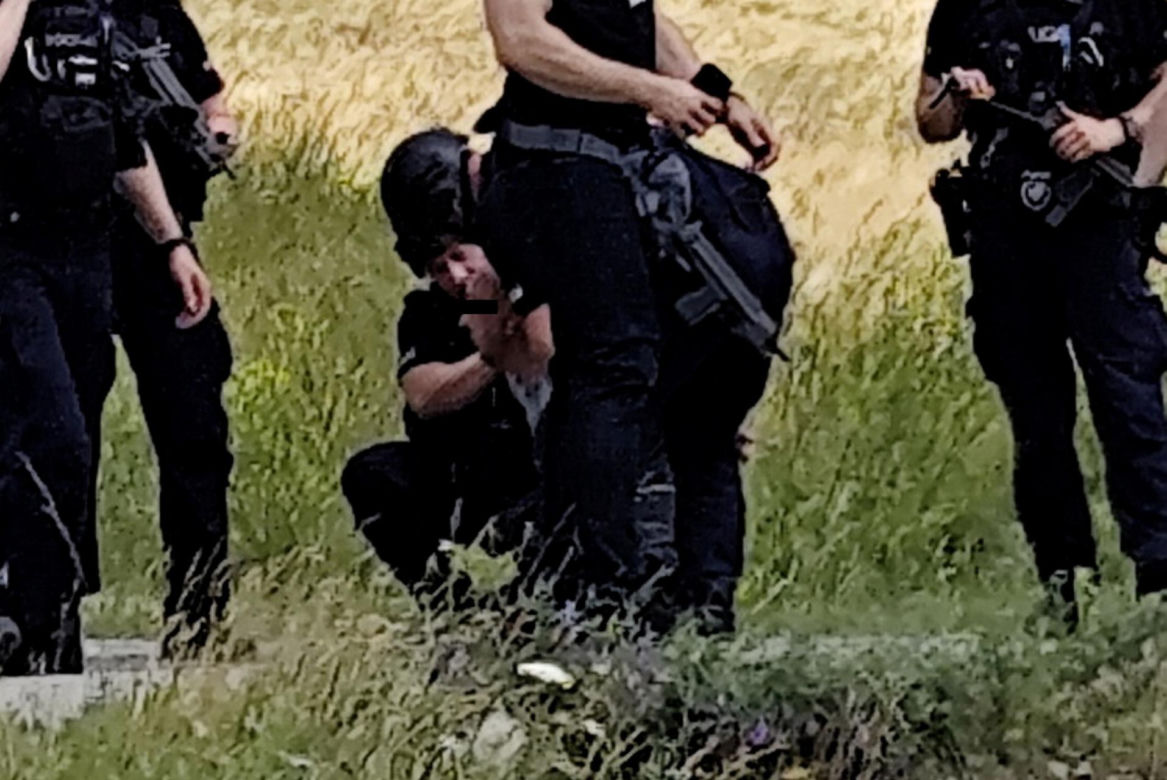 Zatrzymanie Dariusza R. po zbrodni w Mierzawie