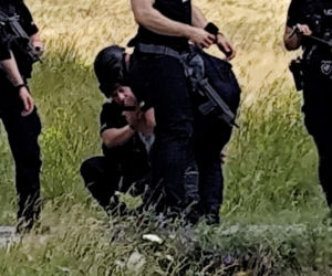 Zatrzymanie Dariusza R. po zbrodni w Mierzawie