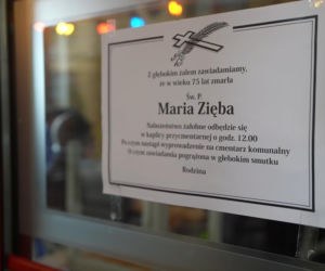 Na Wspólnej, odc. 4268. Nekrolog Marii Zięby (śp. Bożena Dykiel)