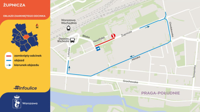 Żupniczą w jedną stronę - ZDM Warszawa