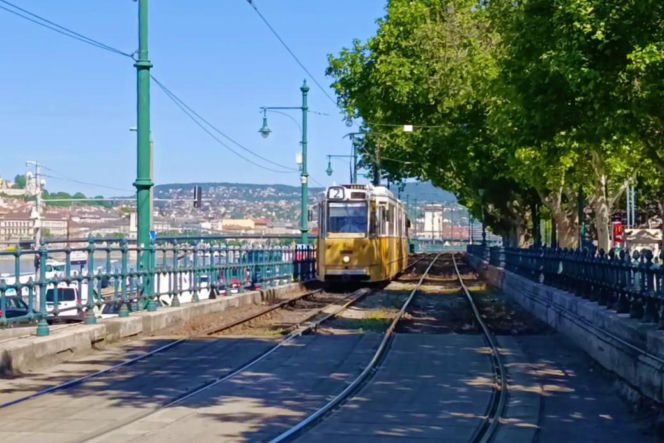 Budapeszt z okien tramwaju