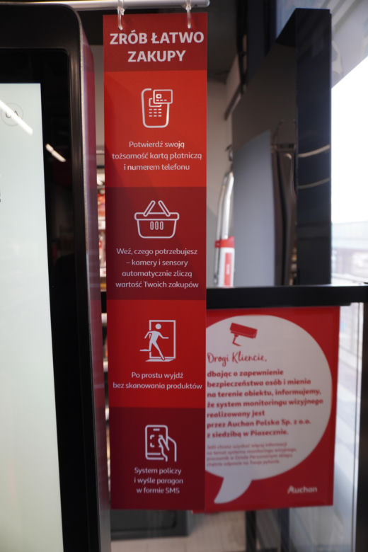 Sklep Auchan Go w Warszawie