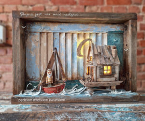 Pędzlem, młotkiem, kwiatkiem - bajkowe dzieła Kasi