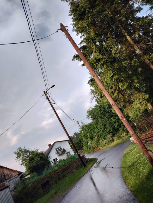 Gwałtowna burza w Żywcu