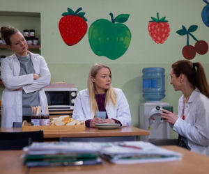 Pierwsza miłość, odcinek 4202: Emilka (Anna Ilczuk), pracownice fabryki