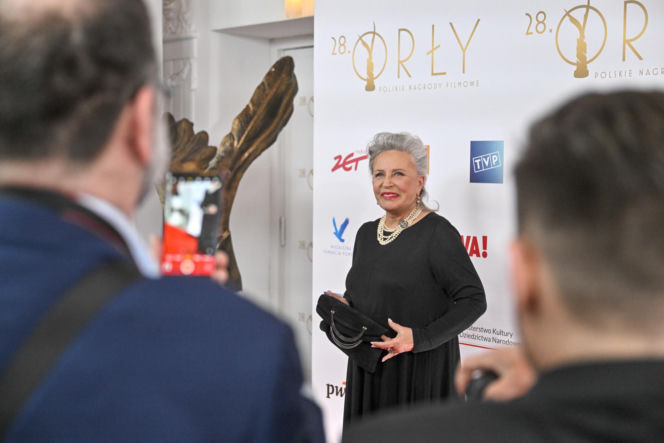 Magda Zawadzka, Anna Seniuk, Krystyna Janda na gali Orłów 2026