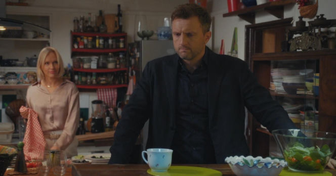 M jak miłość odc. 1920. Dorota (Iwona Rejzner), Bartek (Arkadiusz Smoleński)