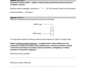 Matura 2022: Arkusz CKE z chemii na poziomie rozszerzonym