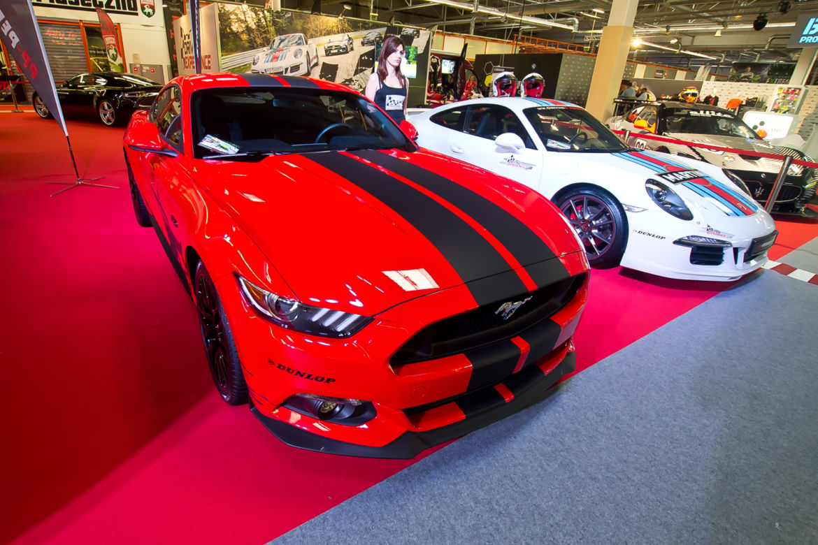 Ford Mustang 5.0 V8 na Warsaw Moto Show 2016