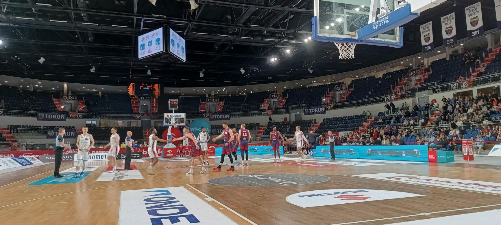 Arriva Polski Cukier Toruń - King Szczecin, zdjęcia z meczu Orlen Basket Ligi