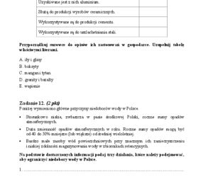 Arkusz geografia podstwowy matura 2014