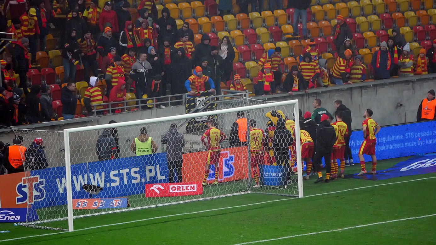 Jagiellonia Białystok - Zagłębie Lubin 0-1   data:2019-12-07