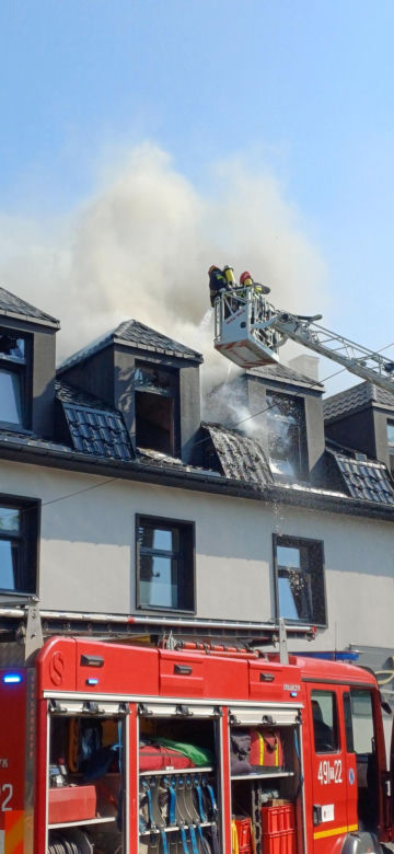 Pożar hotelu Senator w Starachowicach