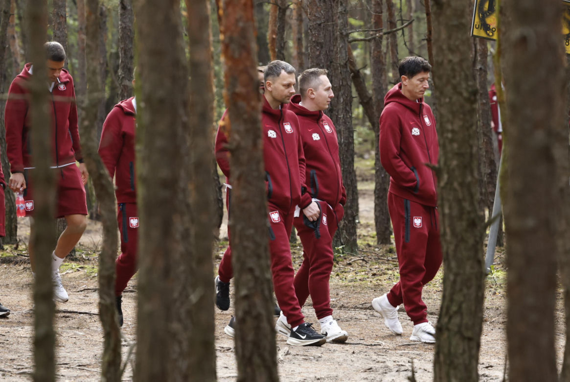 Kadra poszła na spacer przed Ligą Narodów