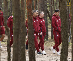 Kadra poszła na spacer przed Ligą Narodów