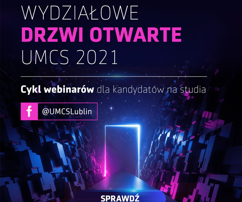 Zbliżają się Wydziałowe Drzwi Otwarte na UMCS. Zobacz harmonogram