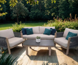 Taras jak z katalogu bez wydawania fortuny. Poznaj prosty trik na tańsze meble z wyższej półki