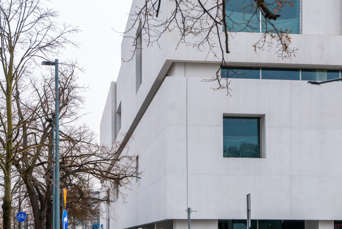 Muzeum Sztuki Nowoczesnej w Warszawie w trakcie budowy