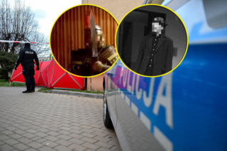 Wojciech M. od dawna dziwne się zachowywał, mieszkańcy się go bali. Chodził uzbrojony w miecz i łuk