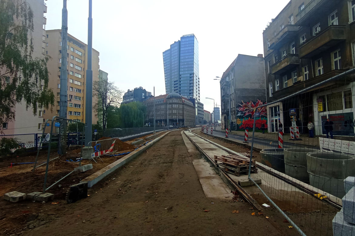 "Torowa rewolucja" na al. Wyzwolenia 