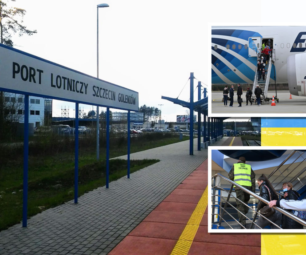 Z lotniska w Goleniowie dojadą do Szczecina. Specjalne pociągi dla ukraińskich turystów