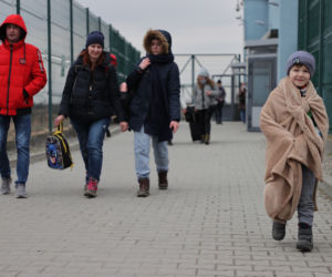 Uchodźcy z Ukrainy w Polsce. Dotarli do Medyki 