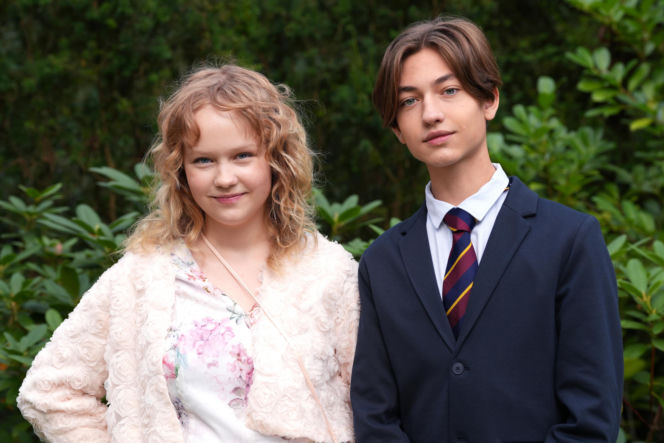 Barwy szczęścia, odcinek 3320. Emil (Artem Malaszczuk), Emilka (Jessica Frankiewicz)