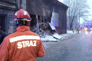 Zawalona ściana Bielsko