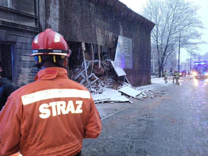 Zawalona ściana Bielsko