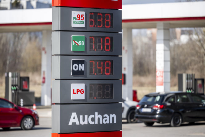 Ceny na stacjach paliw (10.03.2026)