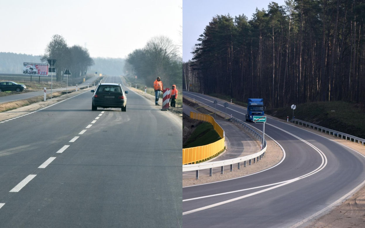 27 km nowej drogi w Podlaskiem, która połączy dwa największe miasta. Na to czekali mieszkańcy