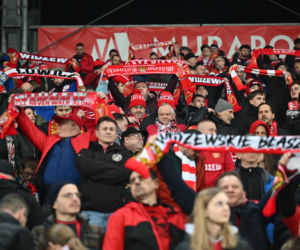 Widzew Łódź - Lech Poznań: Zdjęcia kibiców i zawodników z meczu 24. kolejki PKO BP Ekstraklasy